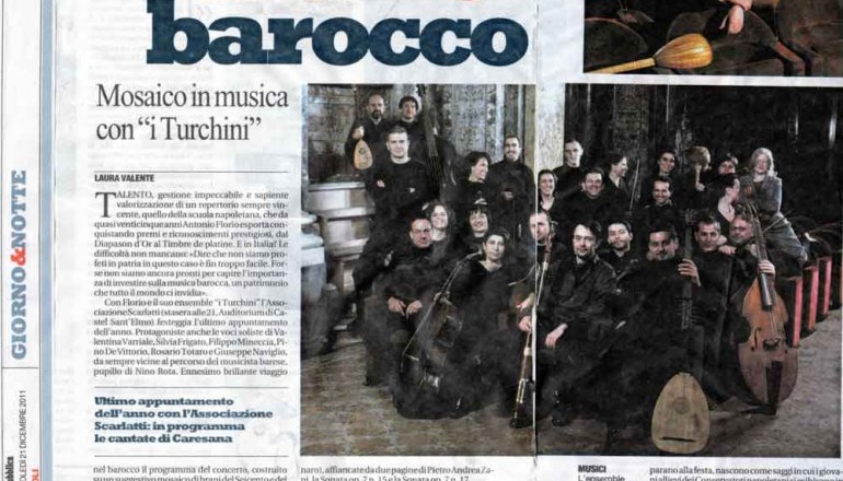 Natale Barocco, mosaico in musica con 