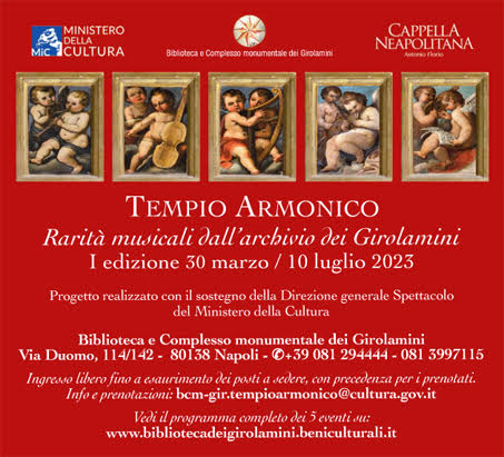 Tempio armonico. Rarità musicali dall'archivio dei Girolamini